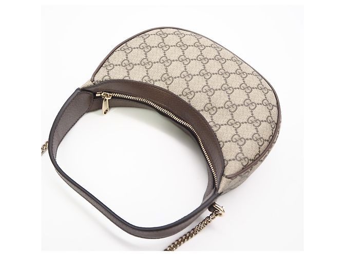 Piccola borsa a tracolla GUCCI Ophidia GG Supreme Rosso Beige Verde - vista 2