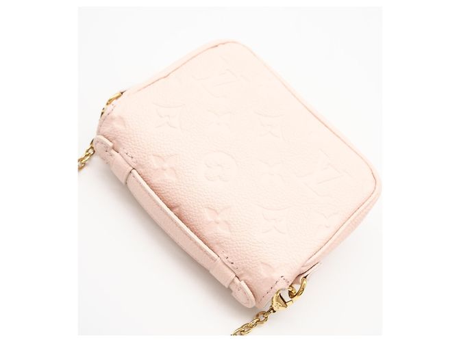 Borsa a tracolla Louis Vuitton Monogram Empreinte Micrometis Rosa - vista 2