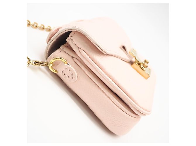 Borsa a tracolla Louis Vuitton Monogram Empreinte Micrometis Rosa - vista 9