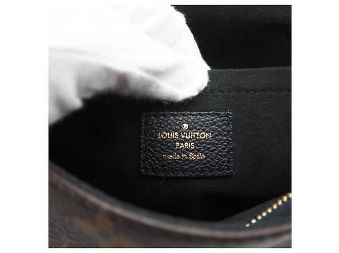 LOUIS VUITTON Monogram Sampla Seed Shoulder Bag Marrone Nero Beige - vista 13