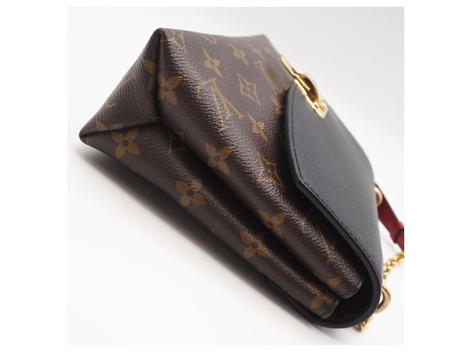 LOUIS VUITTON Monogram Sampla Seed Shoulder Bag Marrone Nero Beige - vista 5