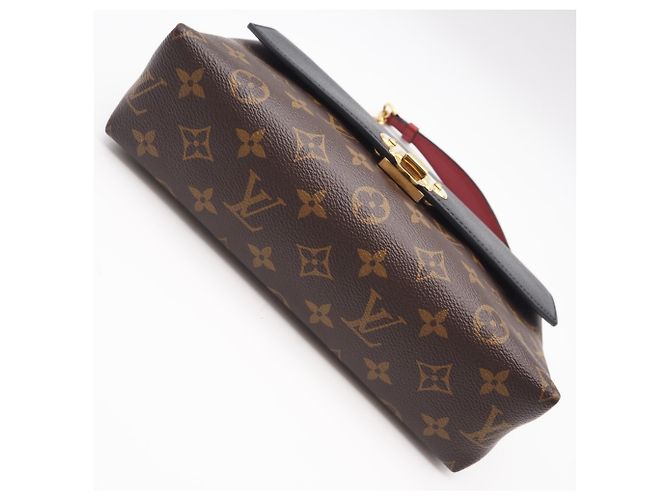 LOUIS VUITTON Monogram Sampla Seed Shoulder Bag Marrone Nero Beige - vista 6