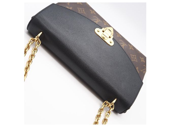 LOUIS VUITTON Monogram Sampla Seed Shoulder Bag Marrone Nero Beige - vista 7