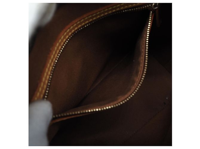 Borsa Cabas Piano Monogram Louis Vuitton Marrone - vista 16