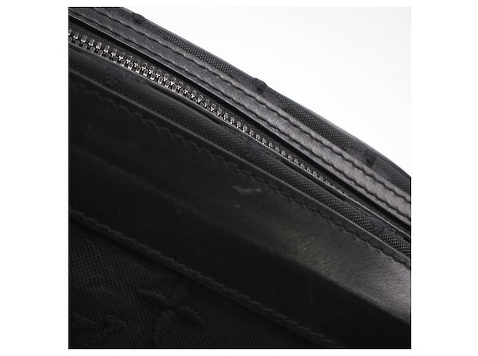 Borsa a tracolla Louis Vuitton See-through Soft Trunk Nero - vista 5