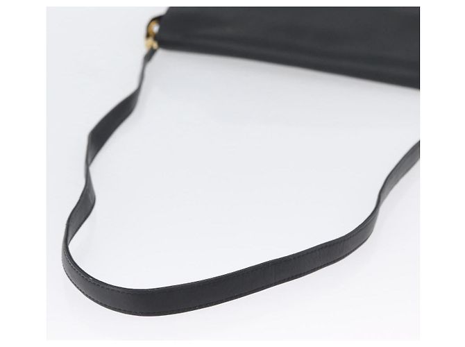 Céline Celine Cuero Vintage Negro - vista 5
