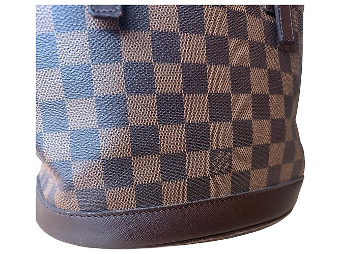 Louis Vuitton Damier Bucket Castaño - vista 6