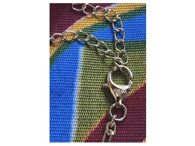 Autre Marque Collana a Catena Figaro in Argento 925 Placcata Oro D'oro - vista 3