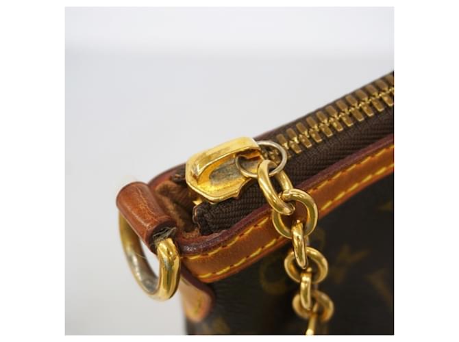Borsa Louis Vuitton Monogram Palermo PM Marrone - vista 11