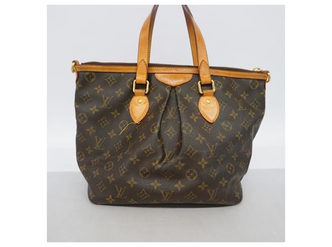 Borsa Louis Vuitton Monogram Palermo PM Marrone - vista 12