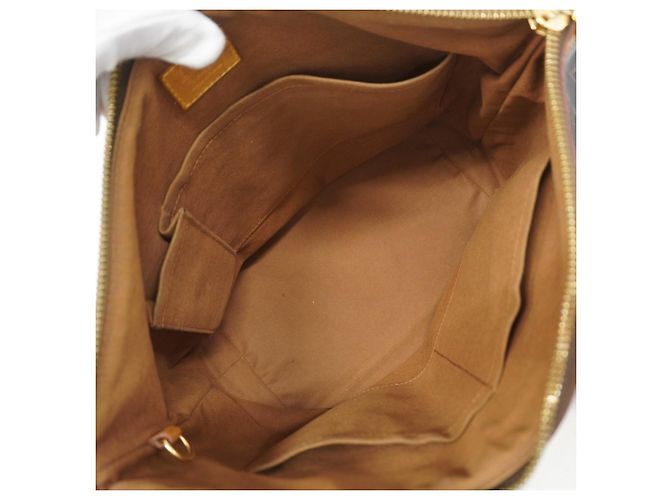 Borsa Louis Vuitton Monogram Palermo PM Marrone - vista 4
