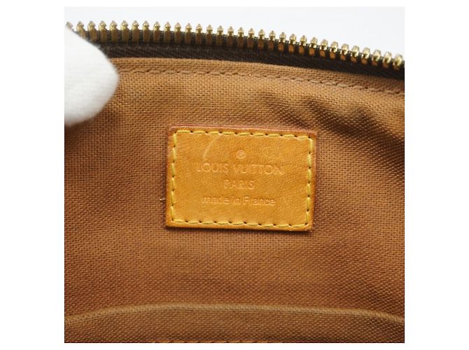 Borsa Louis Vuitton Monogram Palermo PM Marrone - vista 5