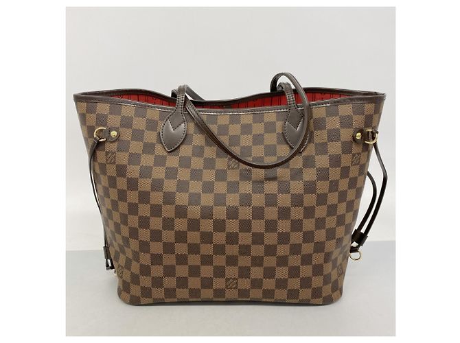 Borsa Tote Louis Vuitton Damier Neverfull MM Damier ebene - vista 8