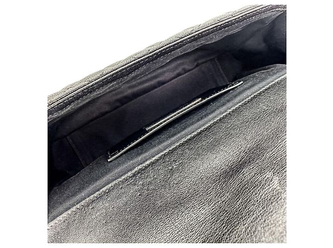 Borsa a tracolla in pelle Yves Saint Laurent Classic Small Satchel Nero - vista 11