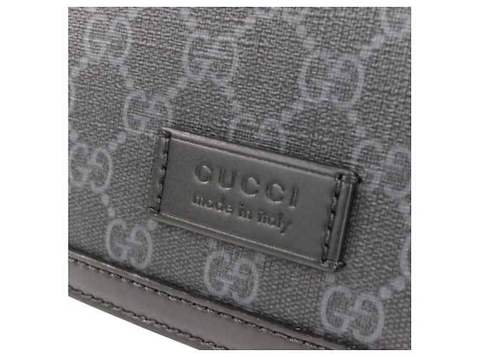 Borsa a tracolla Gucci GG Supreme Nero - vista 12