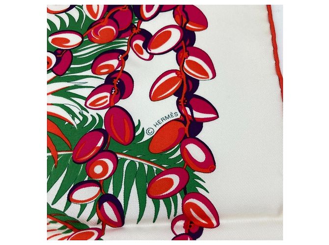 Hermès HERMES Carré 90 Mythiques Phoenix Seidentuch Weiß Mehrfarben - Ansicht 7