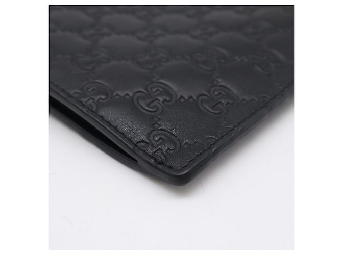 Clutch in pelle Shima Gucci Nero - vista 10
