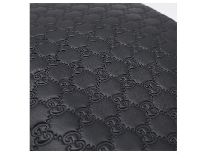 Clutch in pelle Shima Gucci Nero - vista 4