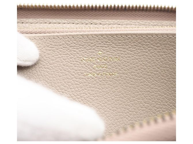 Louis Vuitton Monogram Empreinte Bicolor Zippy Wallet Beige - Ansicht 15