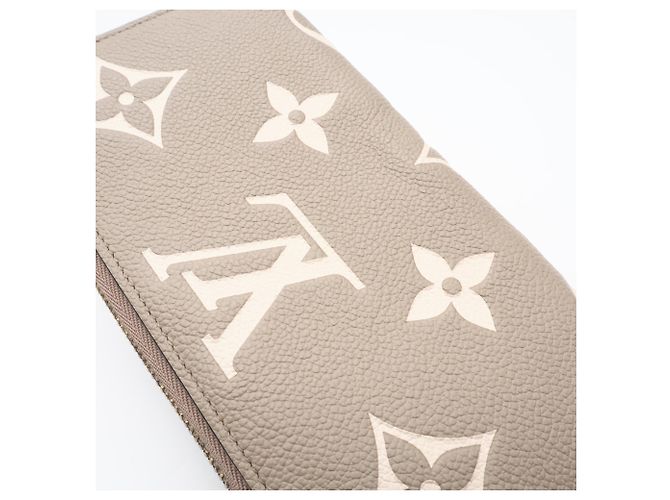 Louis Vuitton Monogram Empreinte Bicolor Zippy Wallet Beige - Ansicht 3
