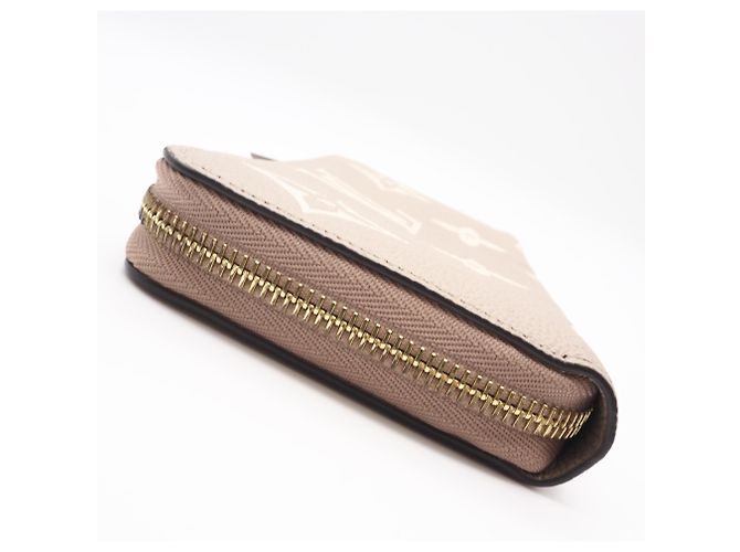 Louis Vuitton Monogram Empreinte Bicolor Zippy Wallet Beige - Ansicht 5