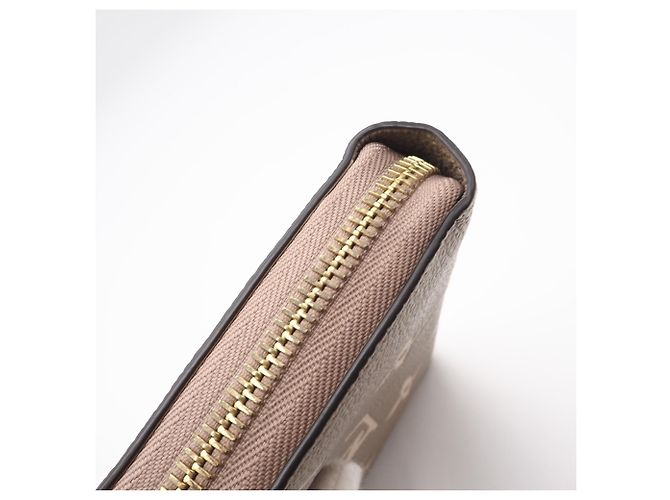 Louis Vuitton Monogram Empreinte Bicolor Zippy Wallet Beige - Ansicht 9