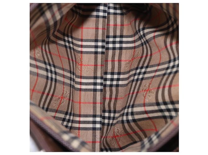 Burberry Vintage Leather Marrom - vista 5
