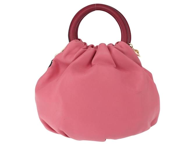 Loewe Bounce Lambskin Small Rosa - vista 2