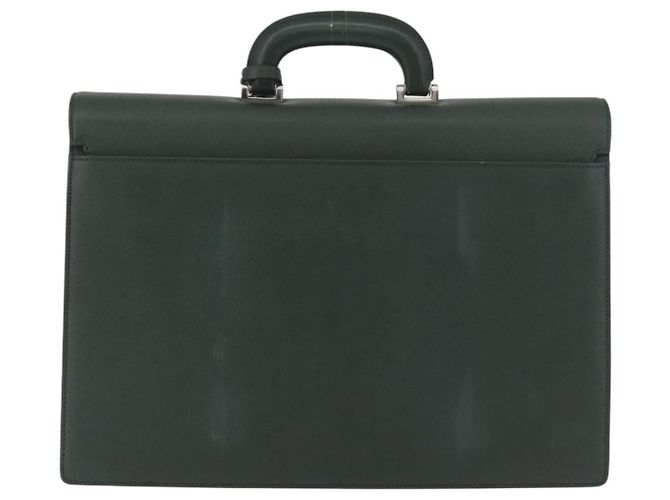 Valigetta Burberry in pelle Verde - vista 2
