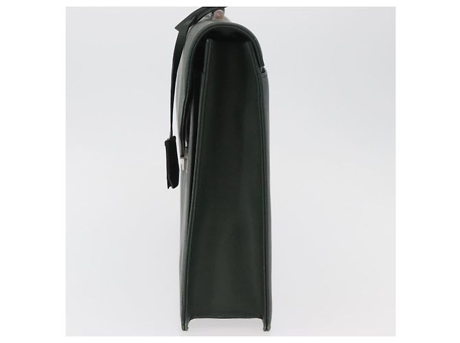 Valigetta Burberry in pelle Verde - vista 3
