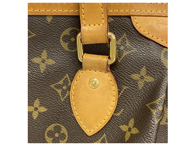 Borsa Louis Vuitton Monogram Palermo PM Marrone - vista 11