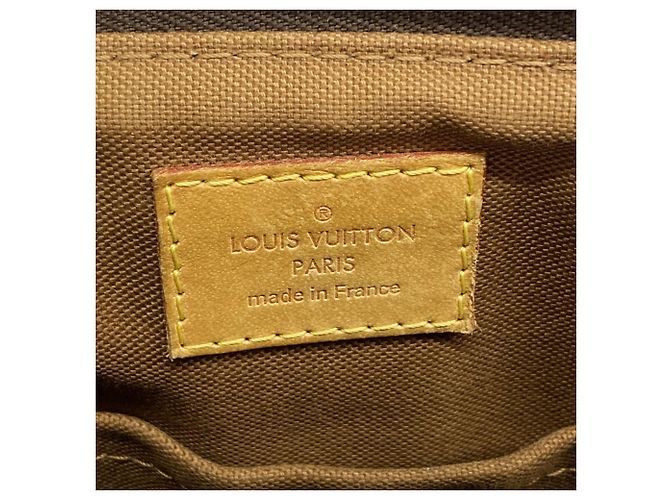 Borsa Louis Vuitton Monogram Palermo PM Marrone - vista 5