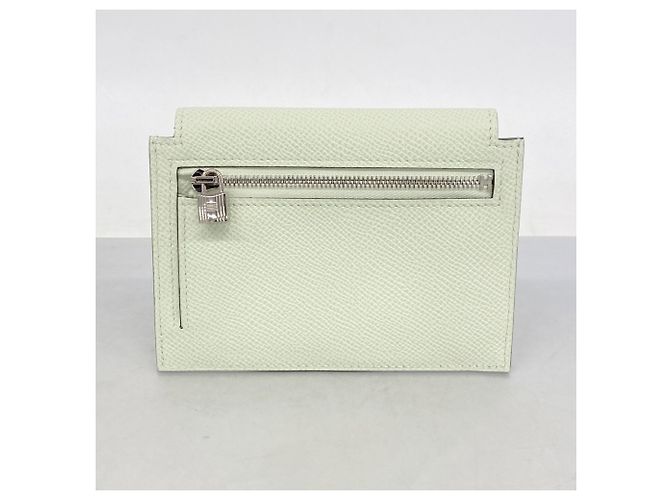 Hermès Cartera compacta Hermes Kelly Pocket Verde - vista 5