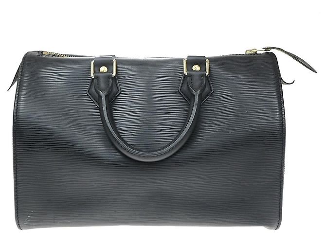 Louis Vuitton Speedy Epi Leather 25 Nero - vista 3