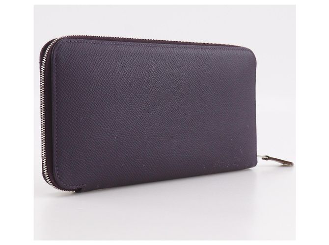 Hermès Hermes Azap Zip Around Epsom Long Purple - view 3