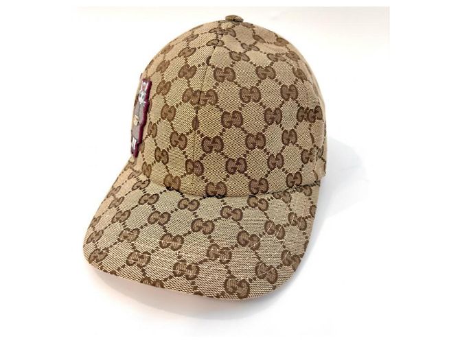 Gucci x Yuko Higuchi Japan Limited Collaboration Baseball Cap Braun Pink - Ansicht 2