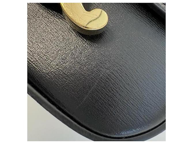 Céline Borsa a Spalla Celine Triomphe Mini Claude Nero - vista 10