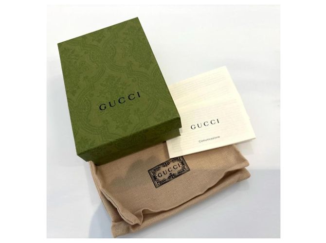 Ophidia Gucci Bi-fold Wallet in GG Supreme Braun Beige - Ansicht 10