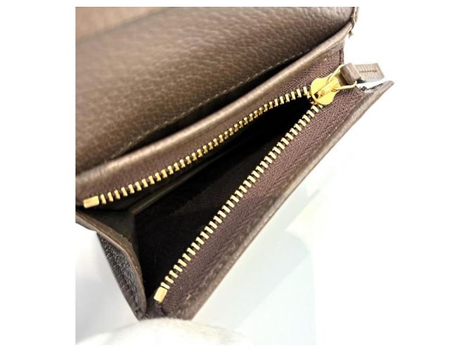 Ophidia Gucci Bi-fold Wallet in GG Supreme Braun Beige - Ansicht 4