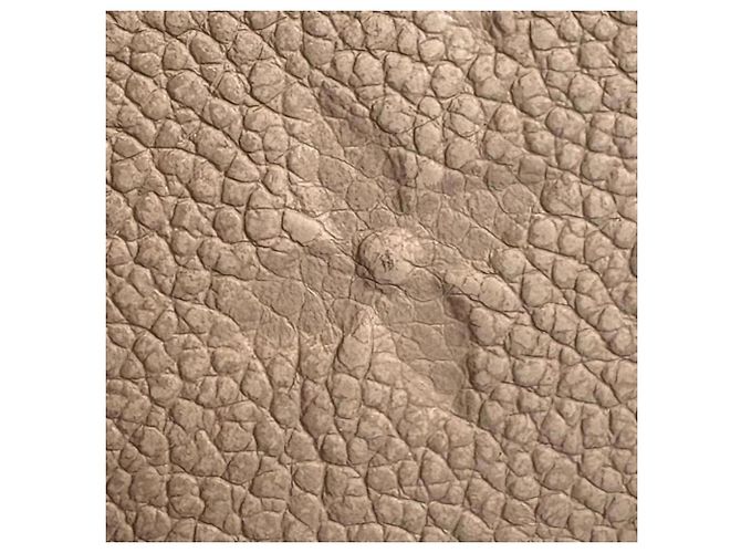 Monedero Zippy Monogram Empreinte Louis Vuitton Beige - vista 11