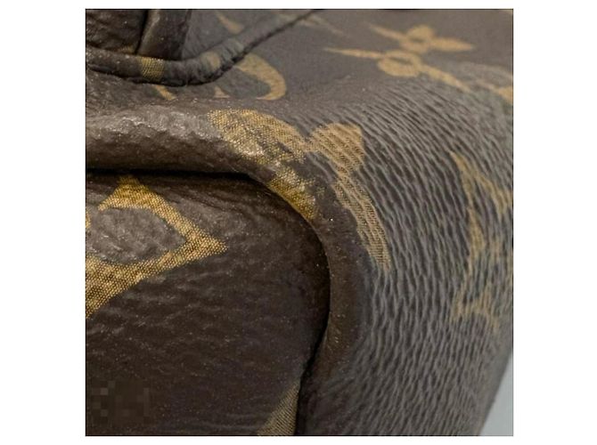 Zaino Louis Vuitton Monogram Palm Springs Marrone Nero Monogramma - vista 7