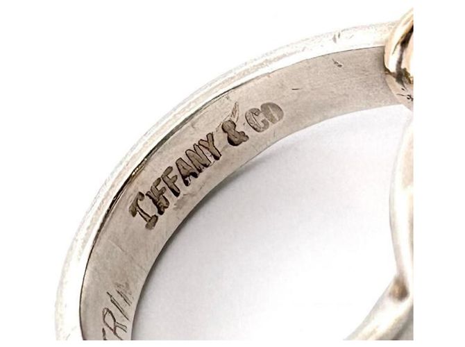 Tiffany & Co. Vintage Hook & Eye Ring Silber Golden - Ansicht 4
