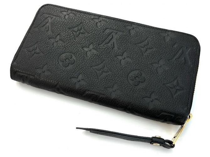 Louis Vuitton Monogram Empreinte Zippy Wallet Schwarz - Ansicht 2
