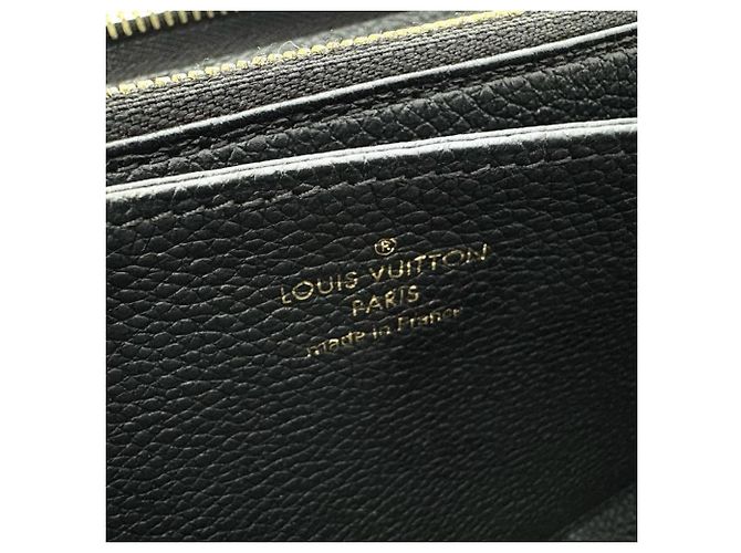 Louis Vuitton Monogram Empreinte Zippy Wallet Schwarz - Ansicht 4