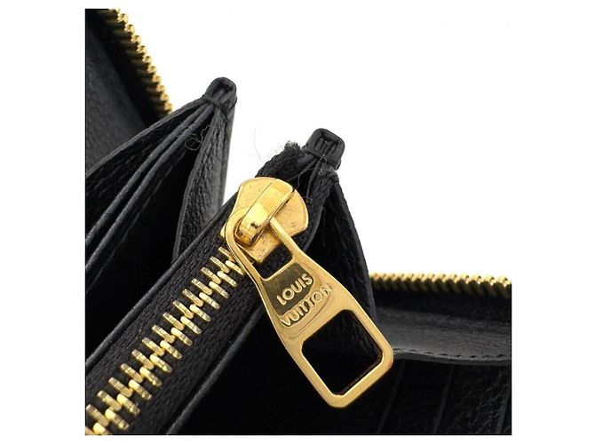 Louis Vuitton Monogram Empreinte Zippy Wallet Schwarz - Ansicht 6