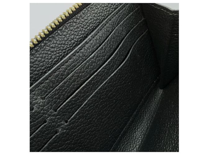 Louis Vuitton Monogram Empreinte Zippy Wallet Schwarz - Ansicht 8