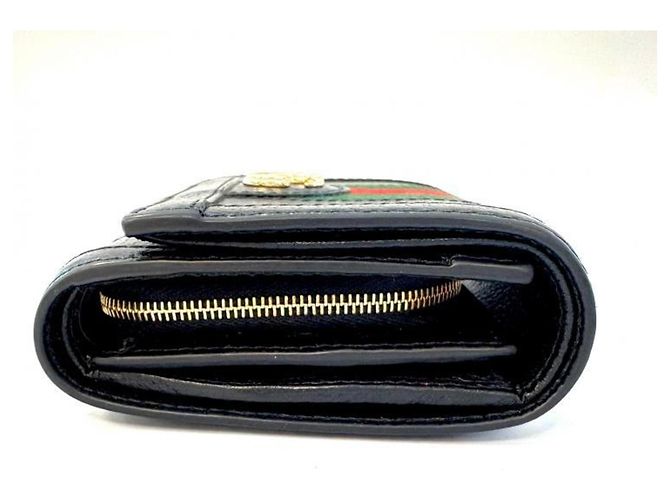 Gucci Ophidia GG Web Stripe Black Bi-fold Wallet Schwarz - Ansicht 3