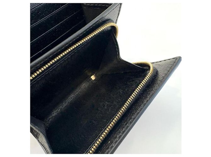 Gucci Ophidia GG Web Stripe Black Bi-fold Wallet Schwarz - Ansicht 6