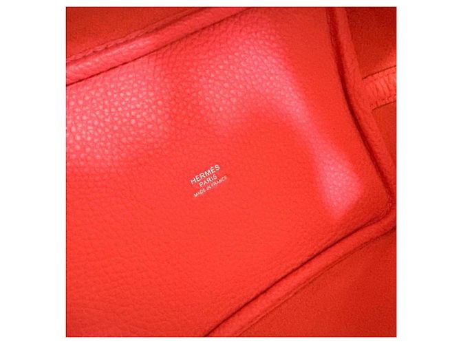 Hermès Hermes Picotin Lock PM Handtasche Rot - Ansicht 7