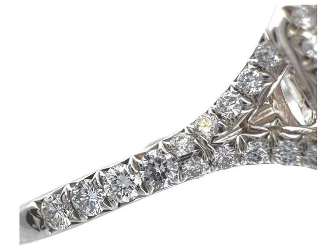Tiffany & Co. Soleste Diamantring im Cushion-Schliff in Platin 950 - Ansicht 3